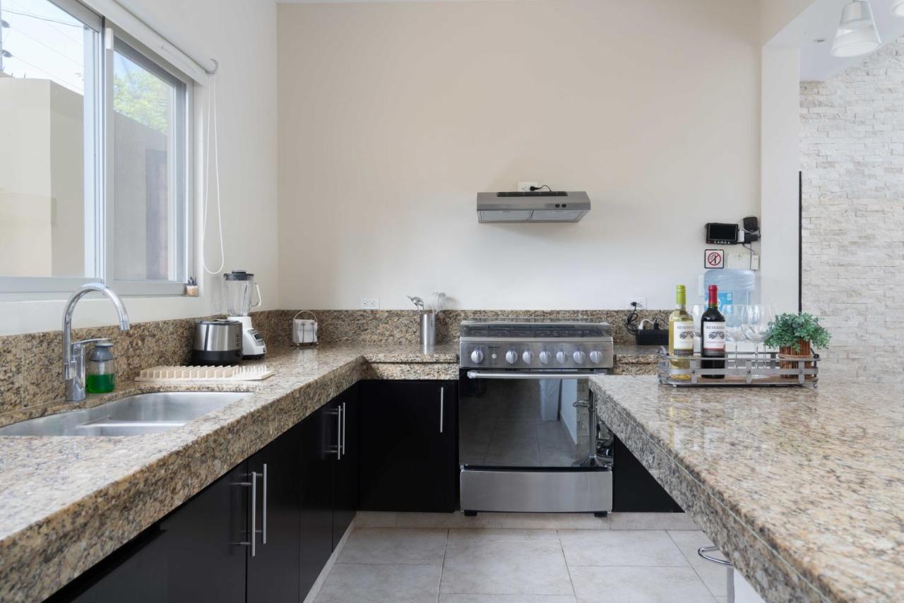 Tulum Private Modern Villa-Pool Beds-Ac-Internet-Parking-Grill Buitenkant foto
