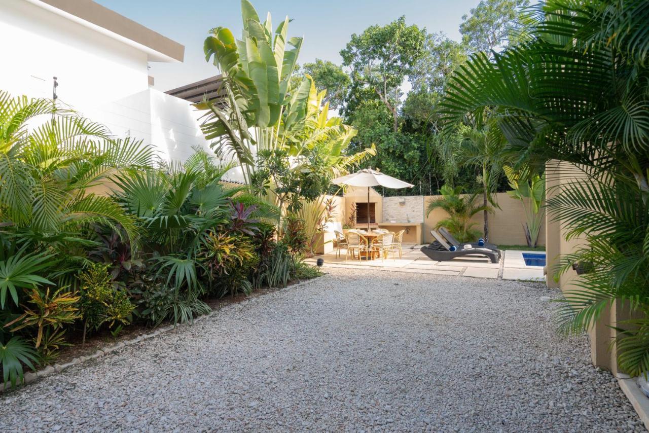 Tulum Private Modern Villa-Pool Beds-Ac-Internet-Parking-Grill Buitenkant foto