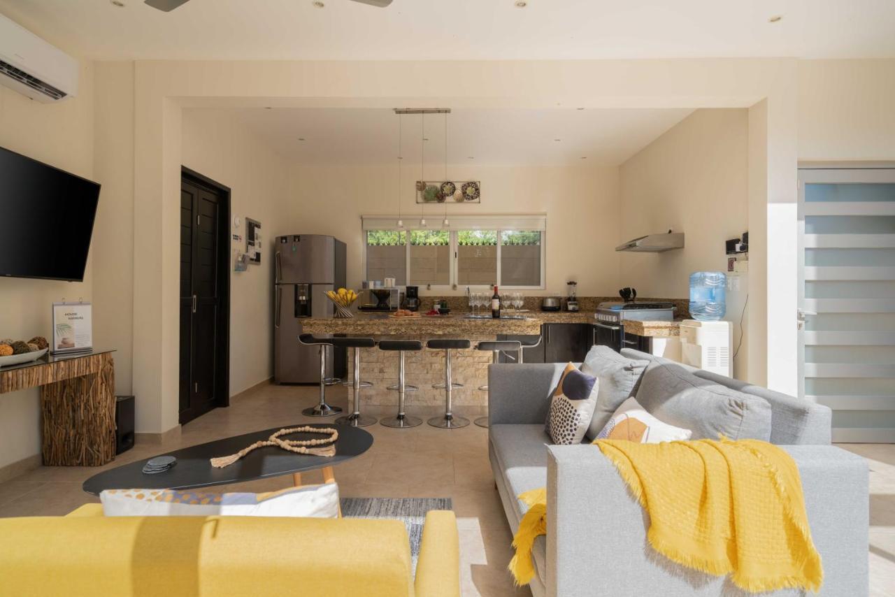 Tulum Private Modern Villa-Pool Beds-Ac-Internet-Parking-Grill Buitenkant foto