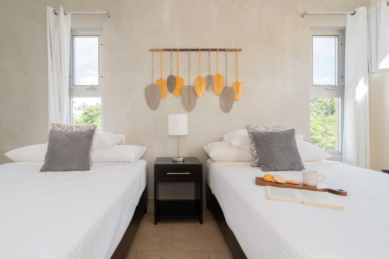 Tulum Private Modern Villa-Pool Beds-Ac-Internet-Parking-Grill Buitenkant foto