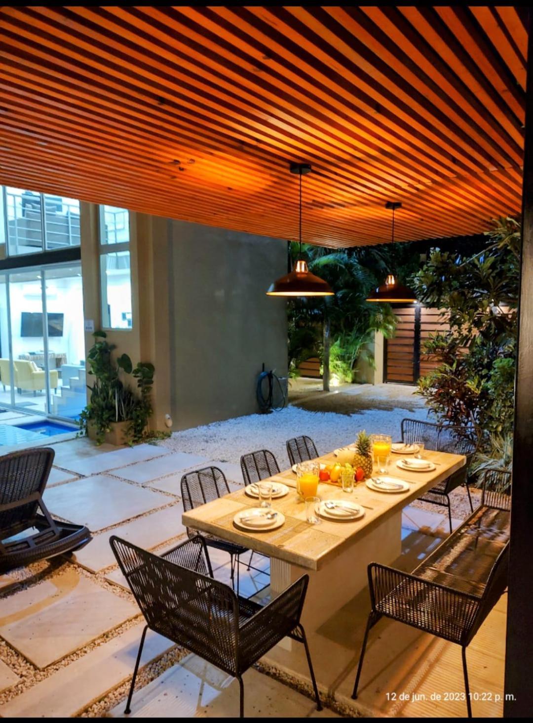 Tulum Private Modern Villa-Pool Beds-Ac-Internet-Parking-Grill Buitenkant foto