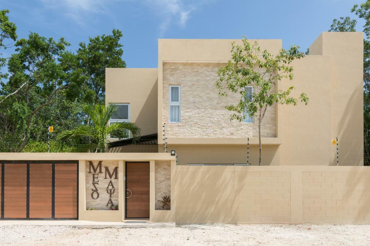 Tulum Private Modern Villa-Pool Beds-Ac-Internet-Parking-Grill Buitenkant foto